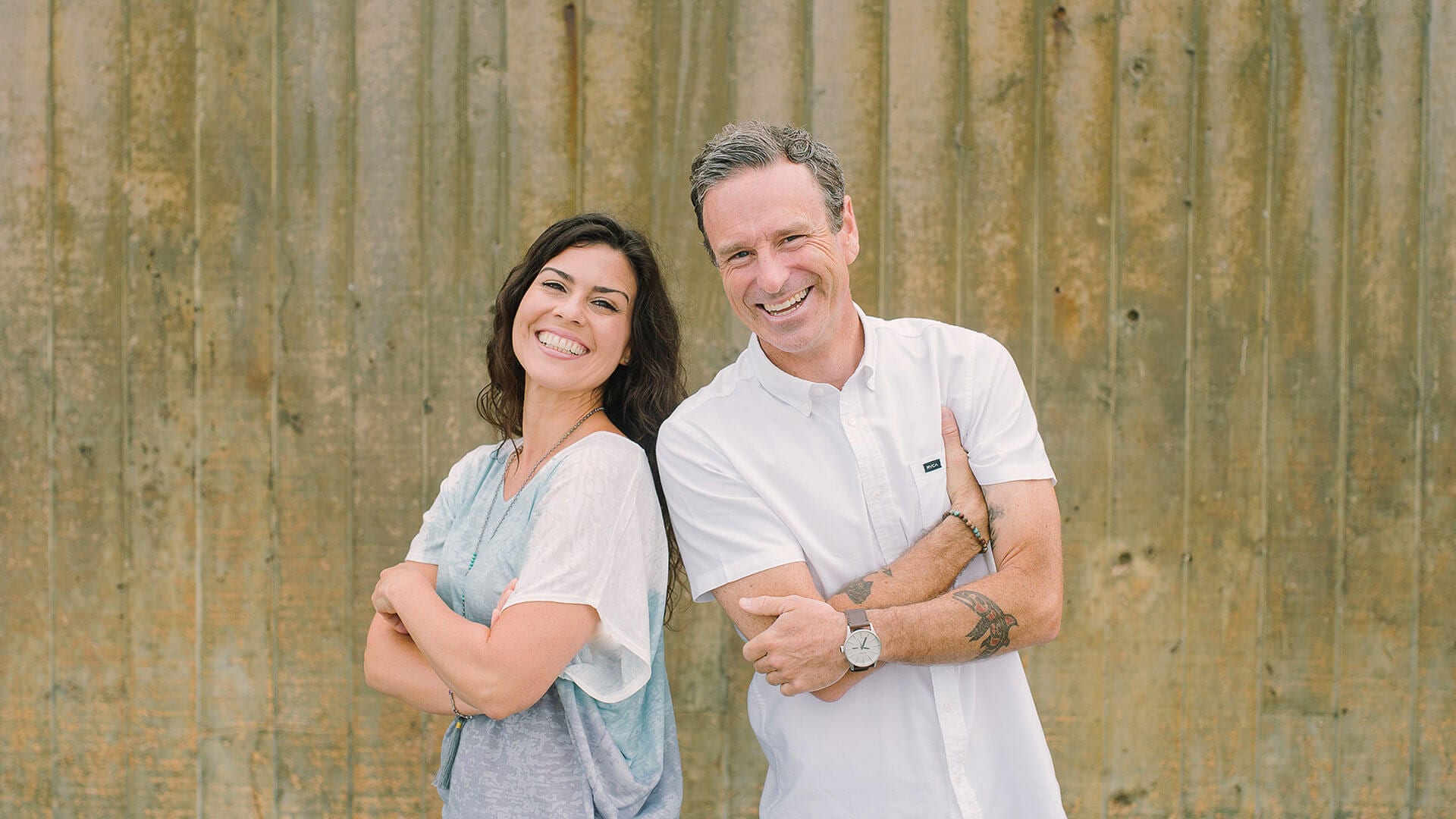 Jeny Dawson And Mark Carter Arms Crossed Staff Photo